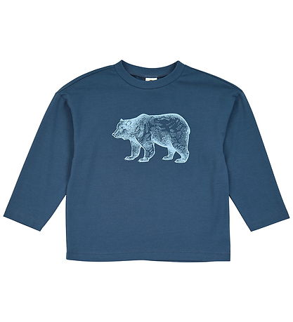 Müsli Bluse - Bear - Navy
