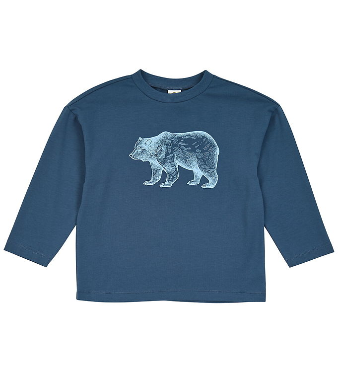 Müsli Bluse - Bear - Navy