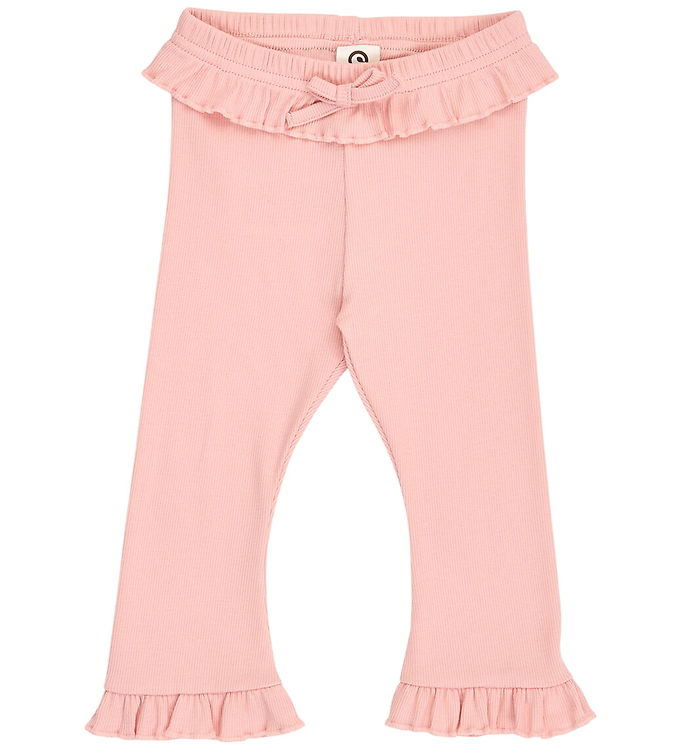 Müsli Bukser - Rib - Cozy Me Frill Flared - Blush