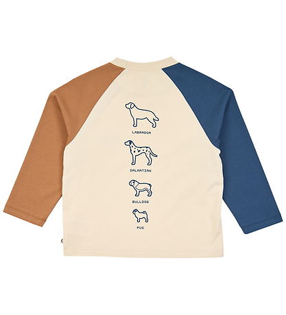 Müsli Bluse - Dogs Color - Oak