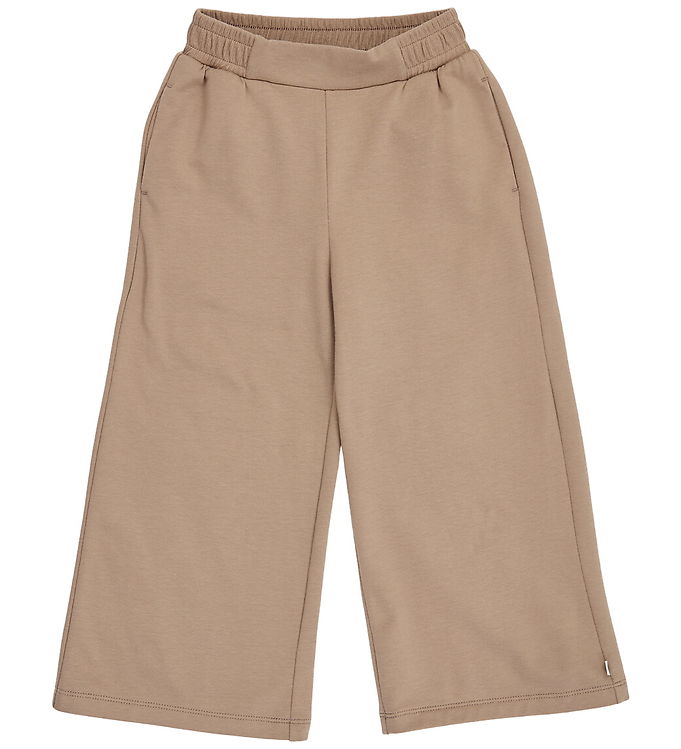 Müsli Sweatpants - Cozy Me Wide Leg - Walnut