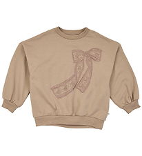 Müsli Sweatshirt - Cozy Me Bow - Walnut