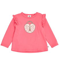 Müsli Bluse - Love Letter Frill - Rouge Red