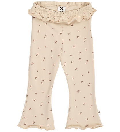 Müsli Bukser - Fleur Frill Flared - Oak/Walnut/Blush