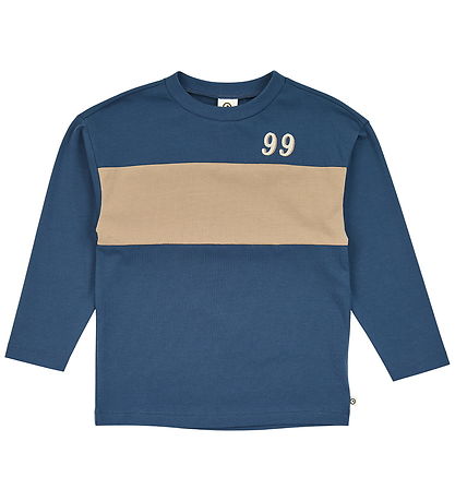 Müsli Bluse - Racing Printed - Navy