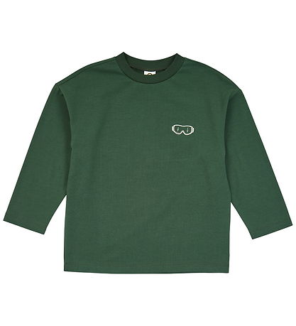 Müsli Bluse - Superfan Printed - Forest Green