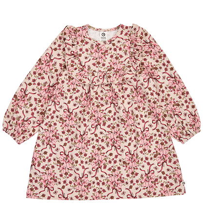 Müsli Kjole - Bouquet Ruffle - Oak/Blush/Baroque Rose