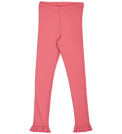 Müsli Leggings - Rib - Cozy Me Frill - Baroque Rose