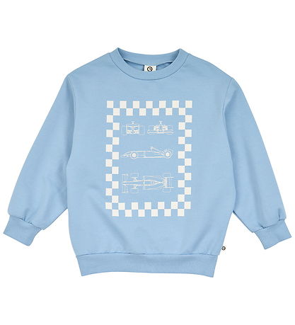 Müsli Sweatshirt - Racing - Soft Blue