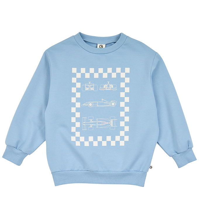 Müsli Sweatshirt - Racing - Soft Blue