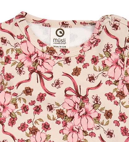 Müsli Body l/æ - Bouquet Puff - Oak/Blush/Baroque Rose