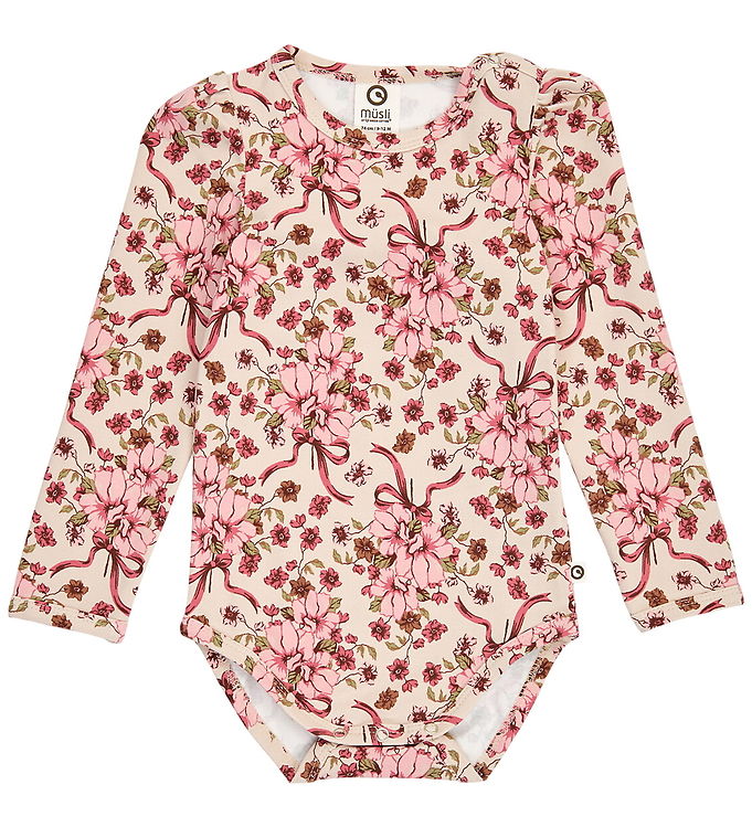 Müsli Body l/æ - Bouquet Puff - Oak/Blush/Baroque Rose