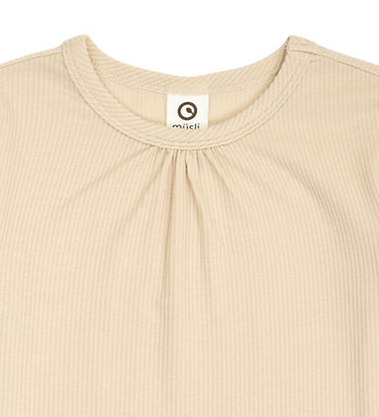 Müsli Bluse - Rib - Mellow Picot - Oak