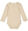 Müsli Body l/æ - Rib - Mellow Picot - Oak