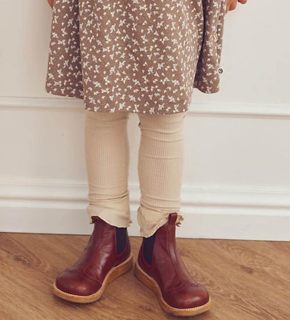 Müsli Leggings - Rib - Mellow Frill - Oak
