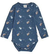 Müsli Body l/æ - Storybook - Navy/Soft Blue/Walnut