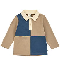 Müsli Polobluse - Cozy Me Color Block - Walnut