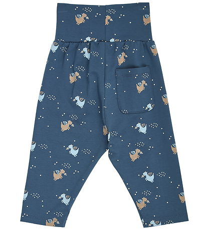 Müsli Bukser - Storybook - Navy/Soft Blue/Walnut