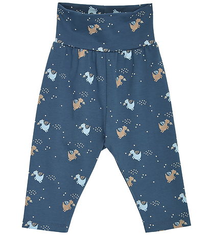 Müsli Bukser - Storybook - Navy/Soft Blue/Walnut
