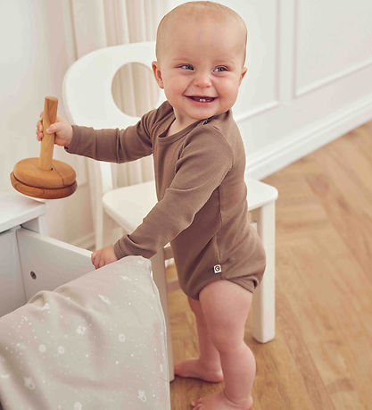 Müsli Body l/æ - Rib - Cozy Me - Walnut