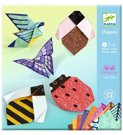 Djeco Kreasæt - Origami - I Haven - Niveau 1