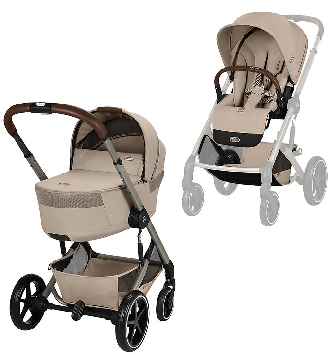 Cybex Klapvogn/Barnevogn - Balios S Lux - 2-i-1 - Moon Black