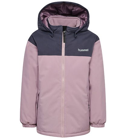 Hummel Vinterjakke - hmlJr Block - Tex - Sea Fog