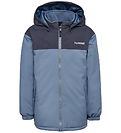 Hummel Vinterjakke - hmlJr Block - Tex -  Flint Stone