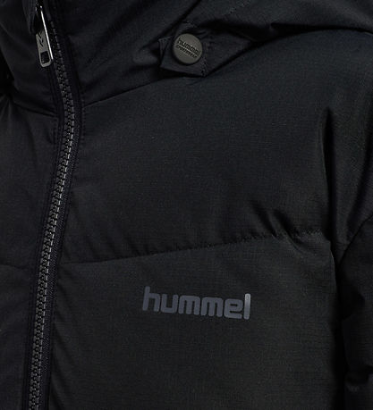 Hummel Dynejakke - hmlJr Long - Sort