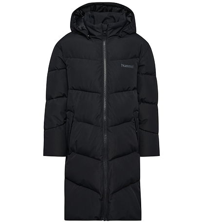 Hummel Dynejakke - hmlJr Long - Sort