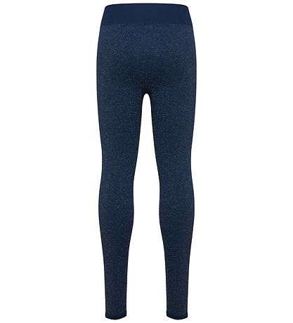 Hummel Leggings - Rib - hmlJr - Dress Blues