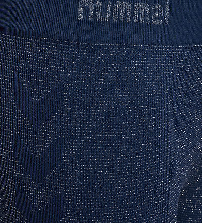 Hummel Leggings - Rib - hmlJr - Dress Blues