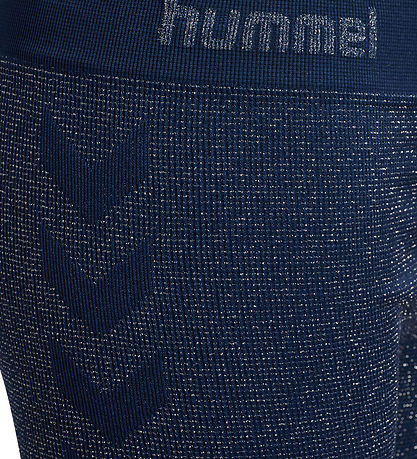 Hummel Cykelshorts - Rib - hmlJr - Dress Blues