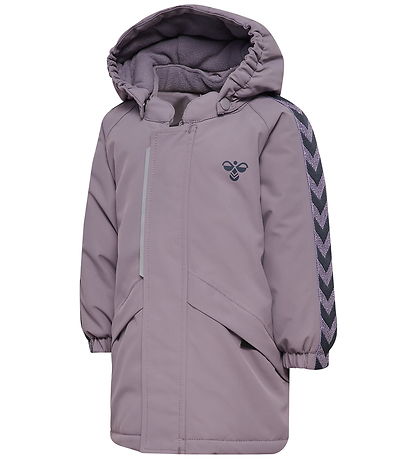 Hummel Vinterjakke - hmlMini Chevron - Tex - Gray Ridge