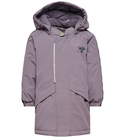 Hummel Vinterjakke - hmlMini Chevron - Tex - Gray Ridge