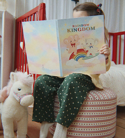 Konges Sløjd Bamse - Starlight Unicorn - 34x34 cm - Off White