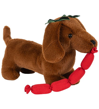 Konges Sløjd Bamse - Chorizo Sausage Dog - 14x27 cm - Brown
