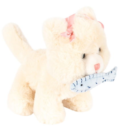 Konges Sløjd Bamse - Calore Cat - 17 cm - Beige