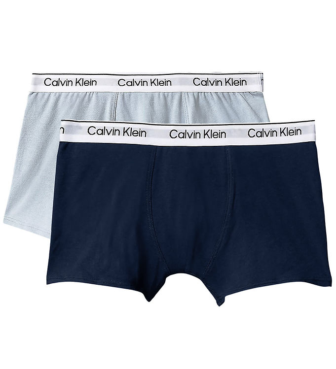Calvin Klein Boxershorts - Trunk - 2-pak - Estate Blue/Plein Air