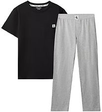 Calvin Klein Pyjamas Set - pvhblack/w/GreyheatherBLACK