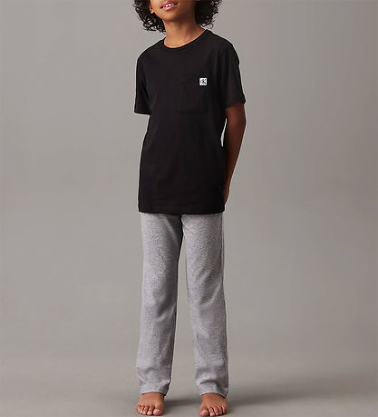 Calvin Klein Pyjamas Set - pvhblack/w/GreyheatherBLACK