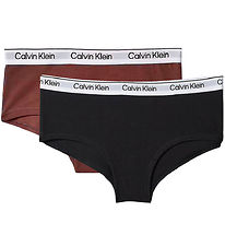 Calvin Klein Trusser - 2-Pak - Firedbrick/CkblackRed