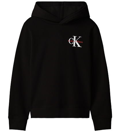 Calvin Klein Hættetrøje - Monologo - Pvh BlackBlack