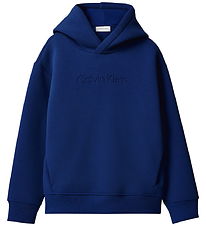 Calvin Klein Hættetrøje - Estate BlueBlue