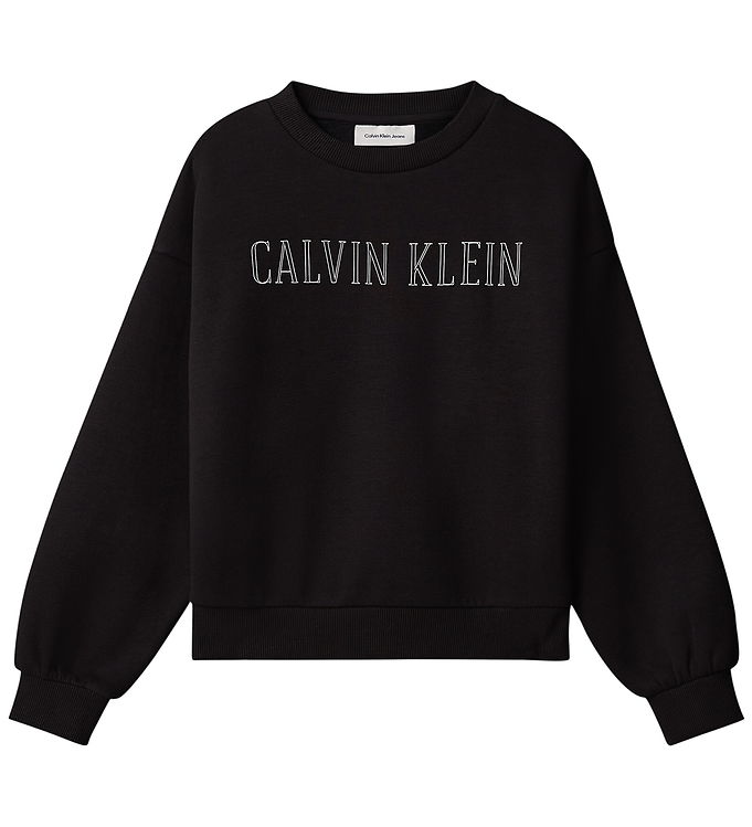 Calvin Klein Sweatshirt - Sort m. Print