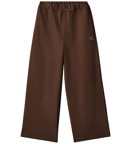 Calvin Klein Sweatpants - Punto - Rocky RoadBrown
