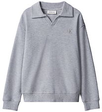 Calvin Klein Sweatshirt - Ottoman - Medium Grey HeatherGrey