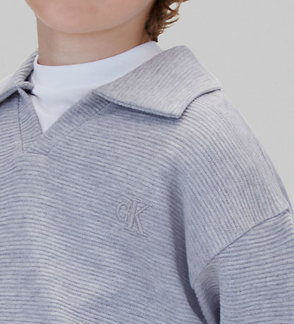 Calvin Klein Sweatshirt - Ottoman - Medium Grey HeatherGrey