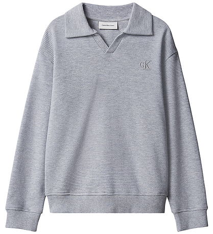 Calvin Klein Sweatshirt - Ottoman - Medium Grey HeatherGrey