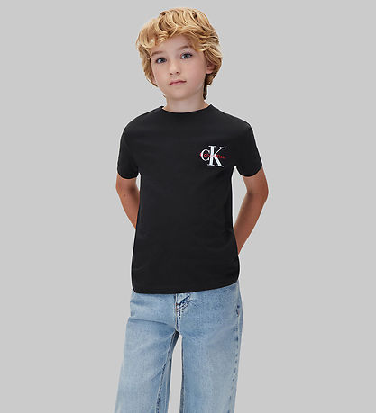 Calvin Klein T-shirt - Monologo - pvh BlackBlack
